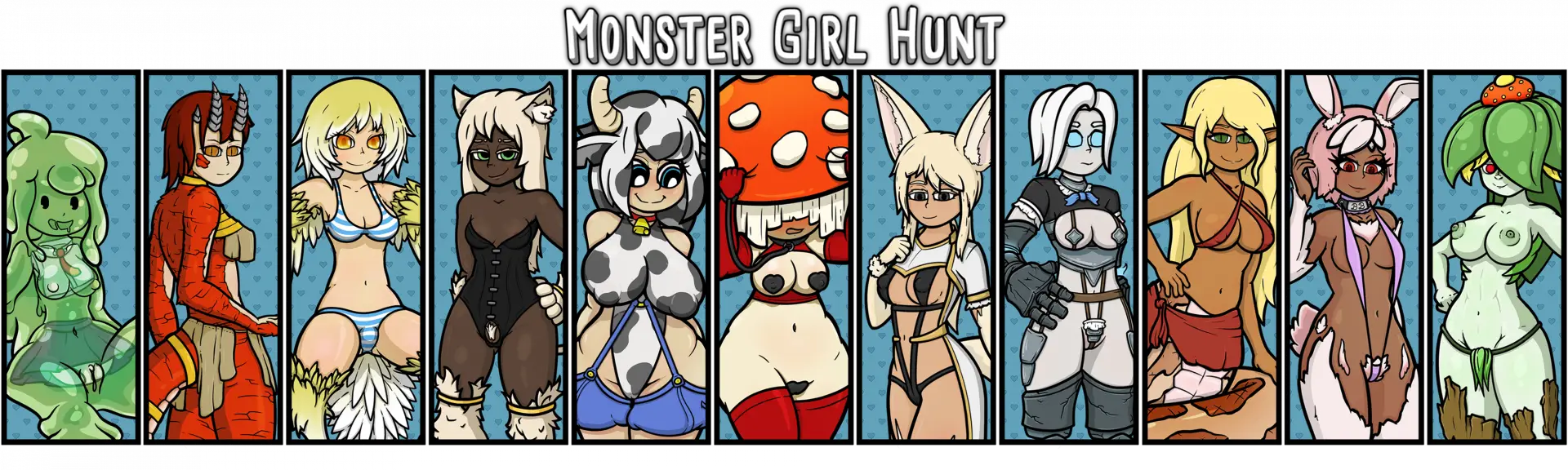 Monster Girl Hunt cover 0.3.34 – Unity adult game by Tiny Devil Studio free download