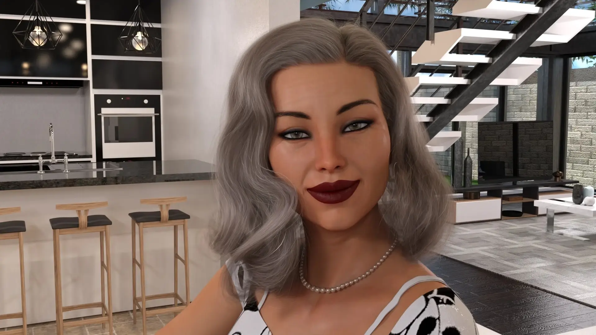 Grandma’s House gameplay screenshot 1 (Ren'Py adult game) by MoonBox – free download
