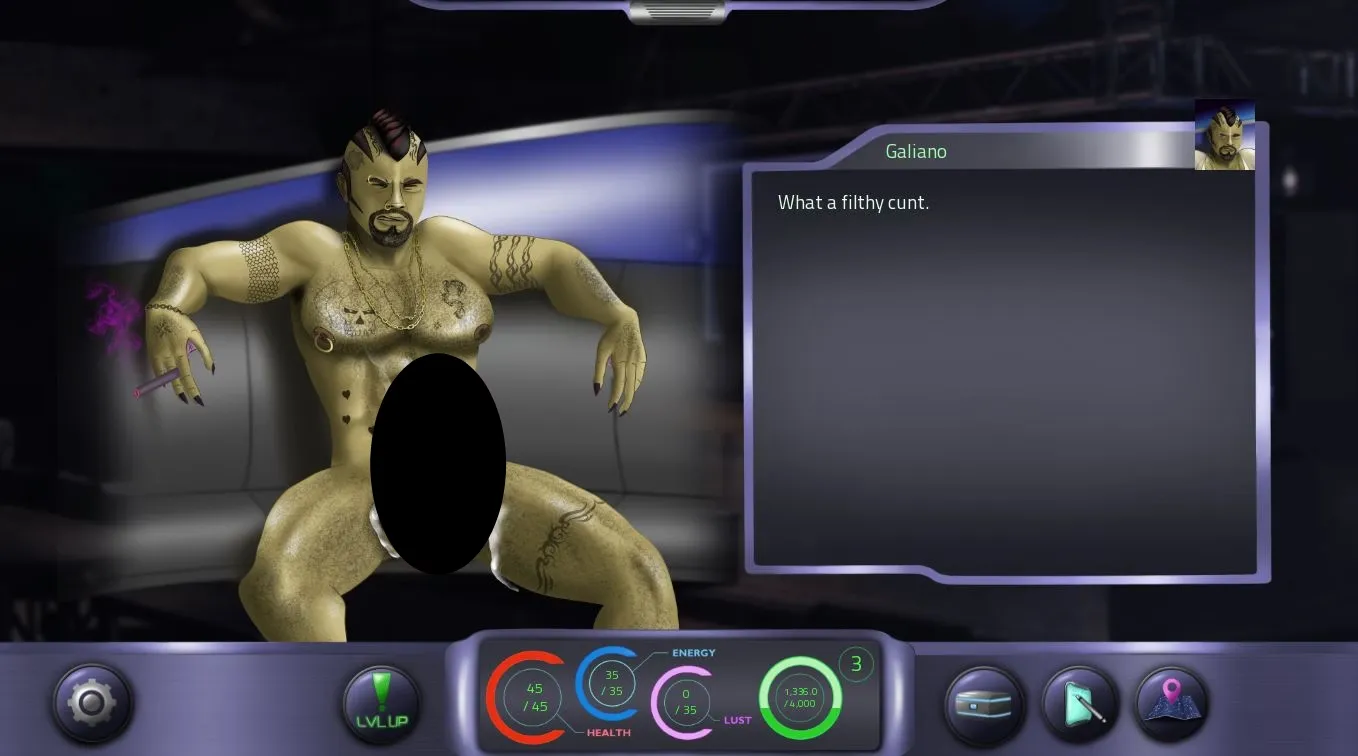 Lust Odyssey gameplay screenshot 2 (Ren'Py adult game) by Xperiment – free download