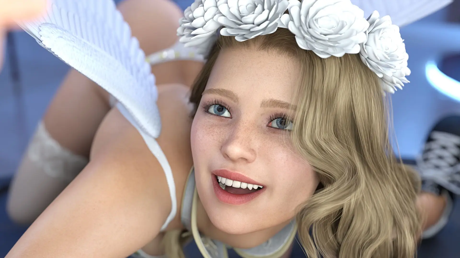FreshWomen gameplay screenshot 3 (Ren'Py adult game) by OppaiMan – free download