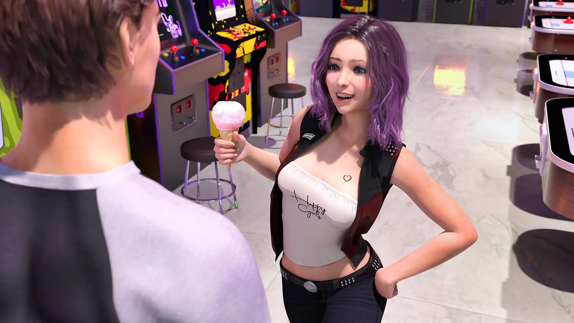 FreshWomen gameplay screenshot 23 (Ren'Py adult game) by OppaiMan – free download