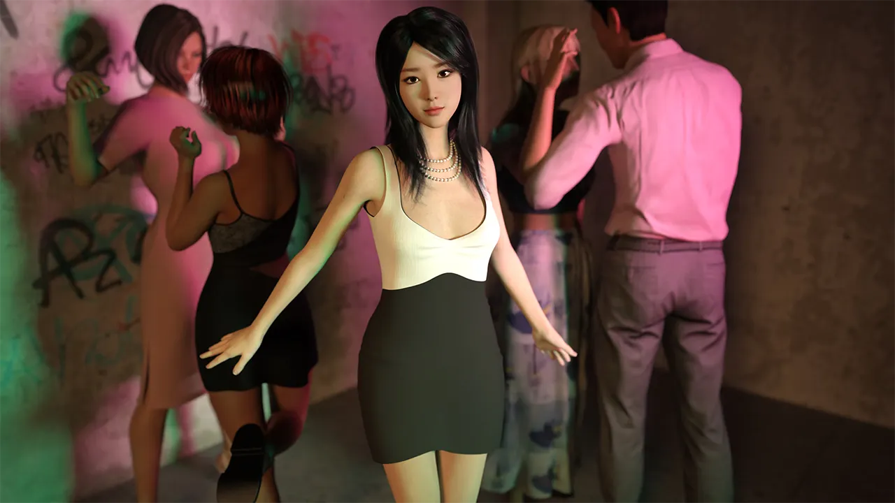 Wifey’s Dilemma Revisited gameplay screenshot 4 (Ren'Py adult game) by 3Diddly Games – free download
