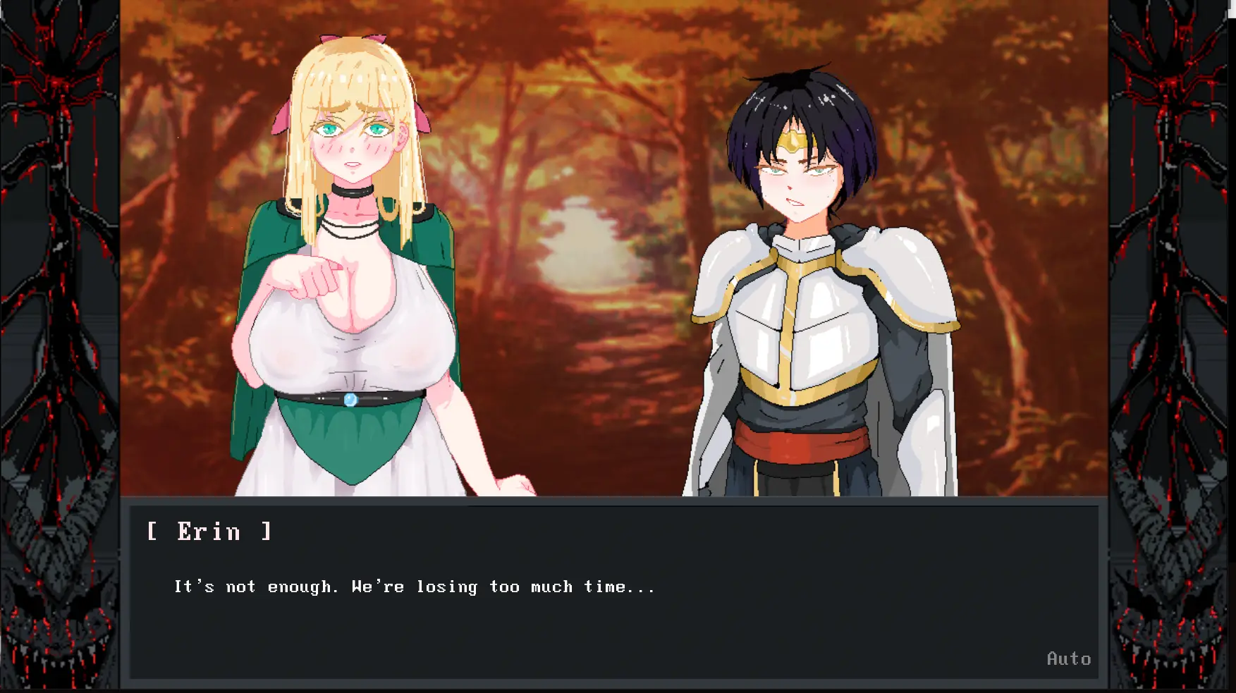 Hero Party Must Fall gameplay screenshot 3 (Ren'Py adult game) by Nitrolith – free download