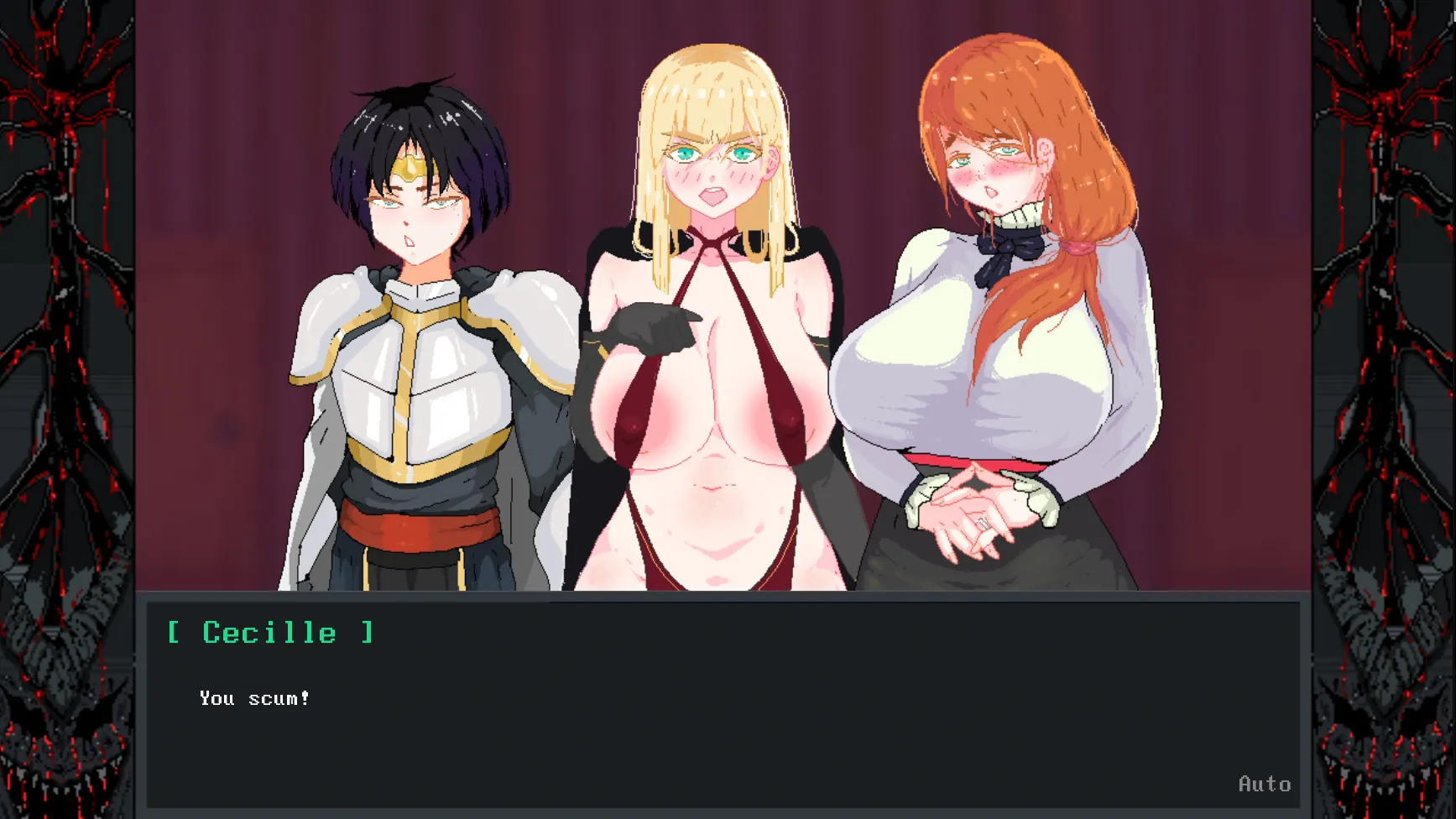 Hero Party Must Fall gameplay screenshot 12 (Ren'Py adult game) by Nitrolith – free download