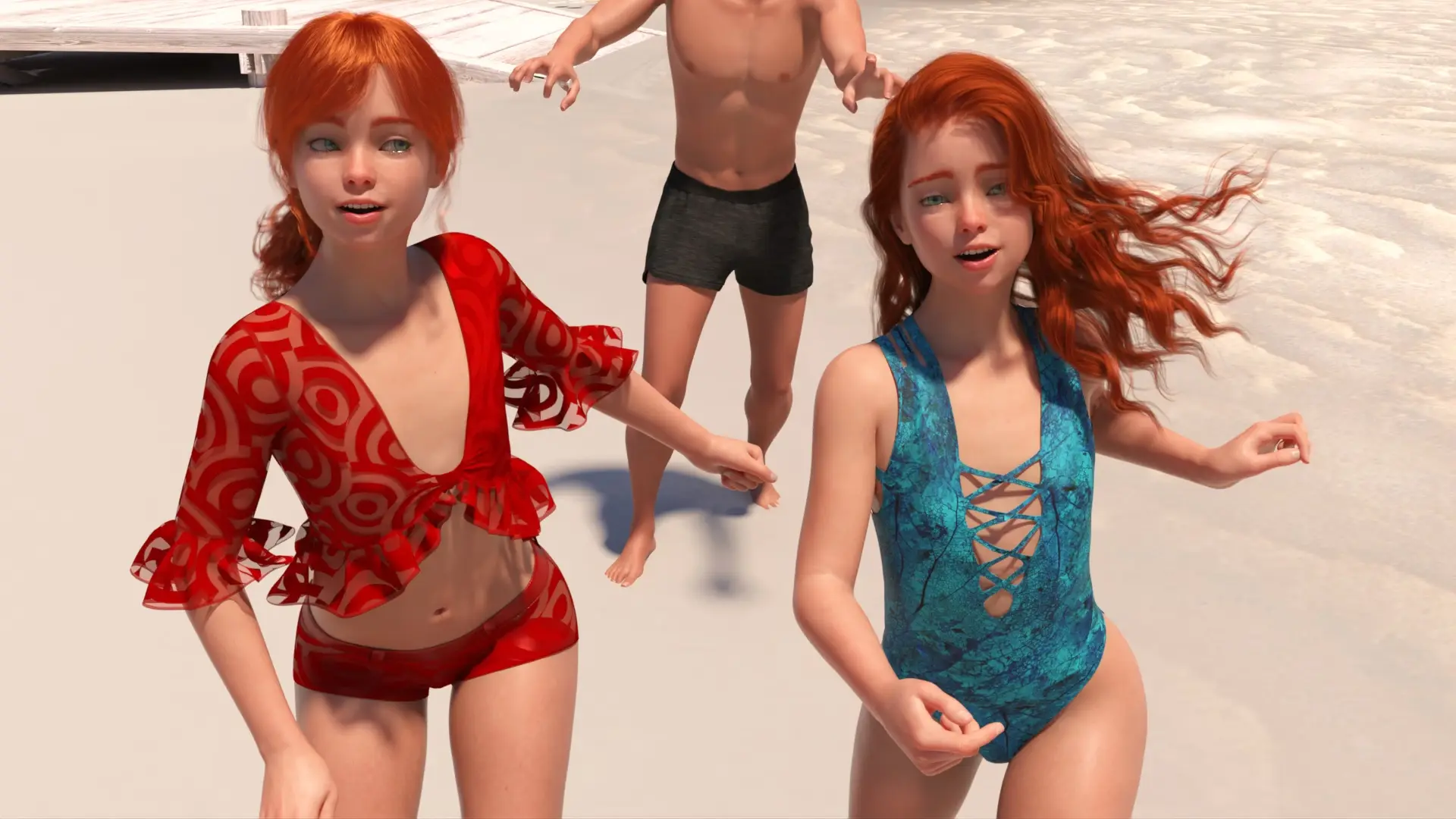The Sunset Fairies gameplay screenshot 20 (Ren'Py adult game) by Ethan Krautz – free download