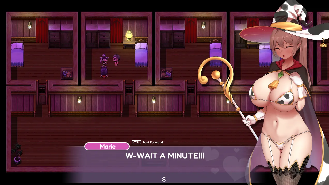 Marie’s Adventure! gameplay screenshot 14 (RPGM adult game) by Dearonnus – free download