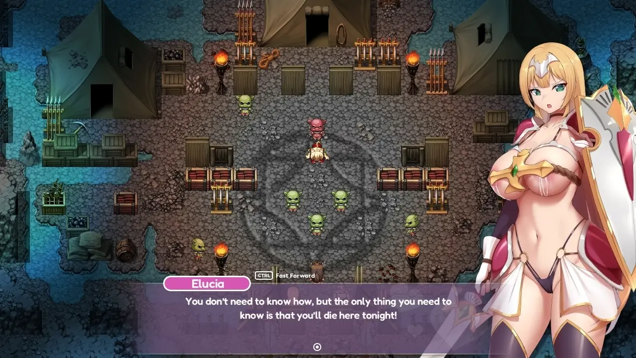 Marie’s Adventure! gameplay screenshot 10 (RPGM adult game) by Dearonnus – free download