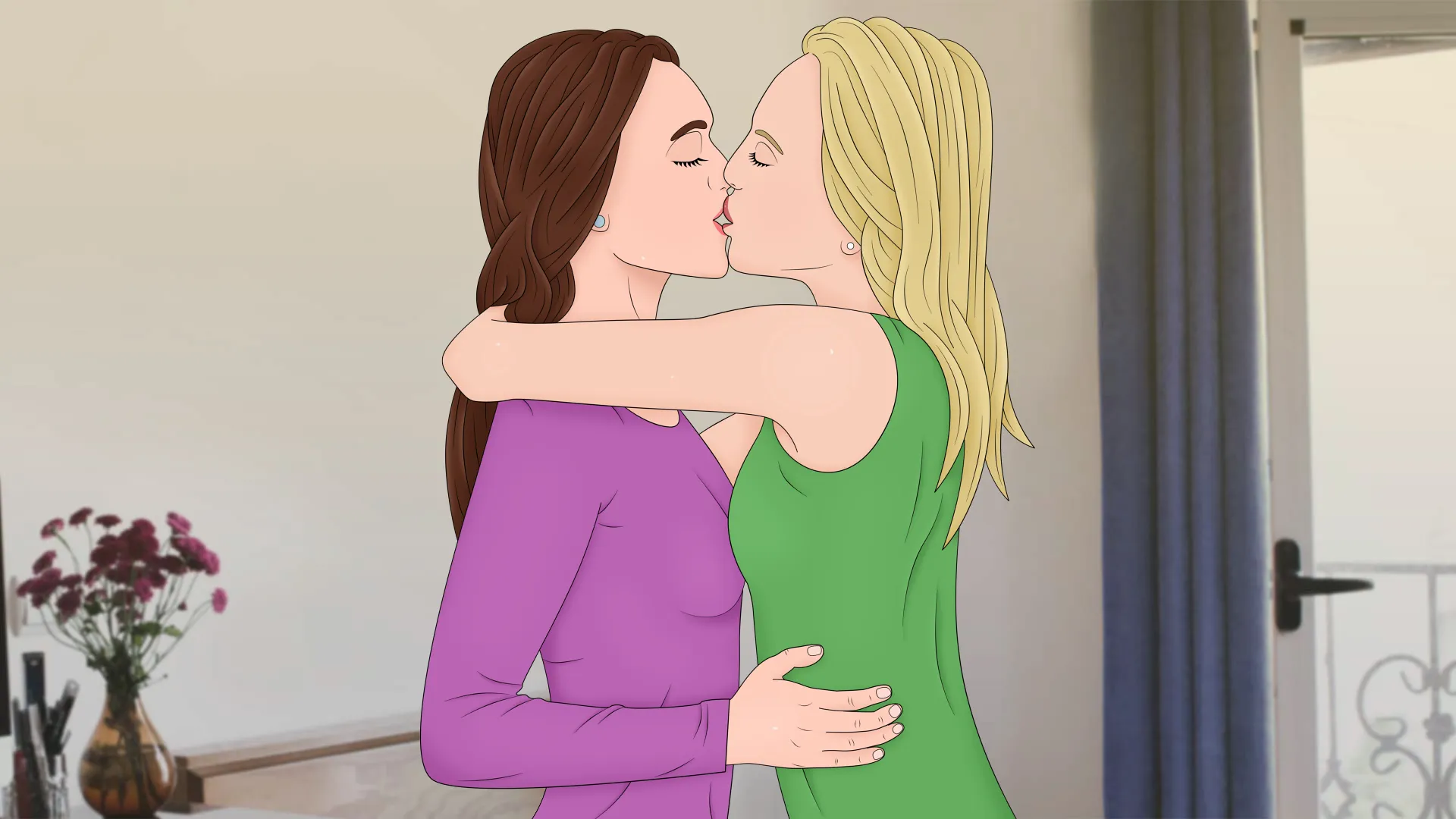 Shard of My Soul gameplay screenshot 9 (Ren'Py adult game) by IridescentTaste – free download