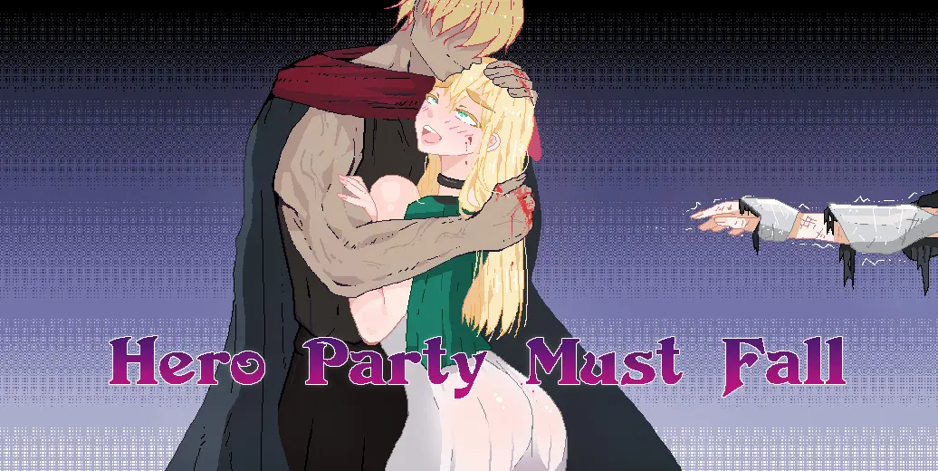 Hero Party Must Fall cover 0.6.2 Playtest – Ren'Py adult game by Nitrolith free download