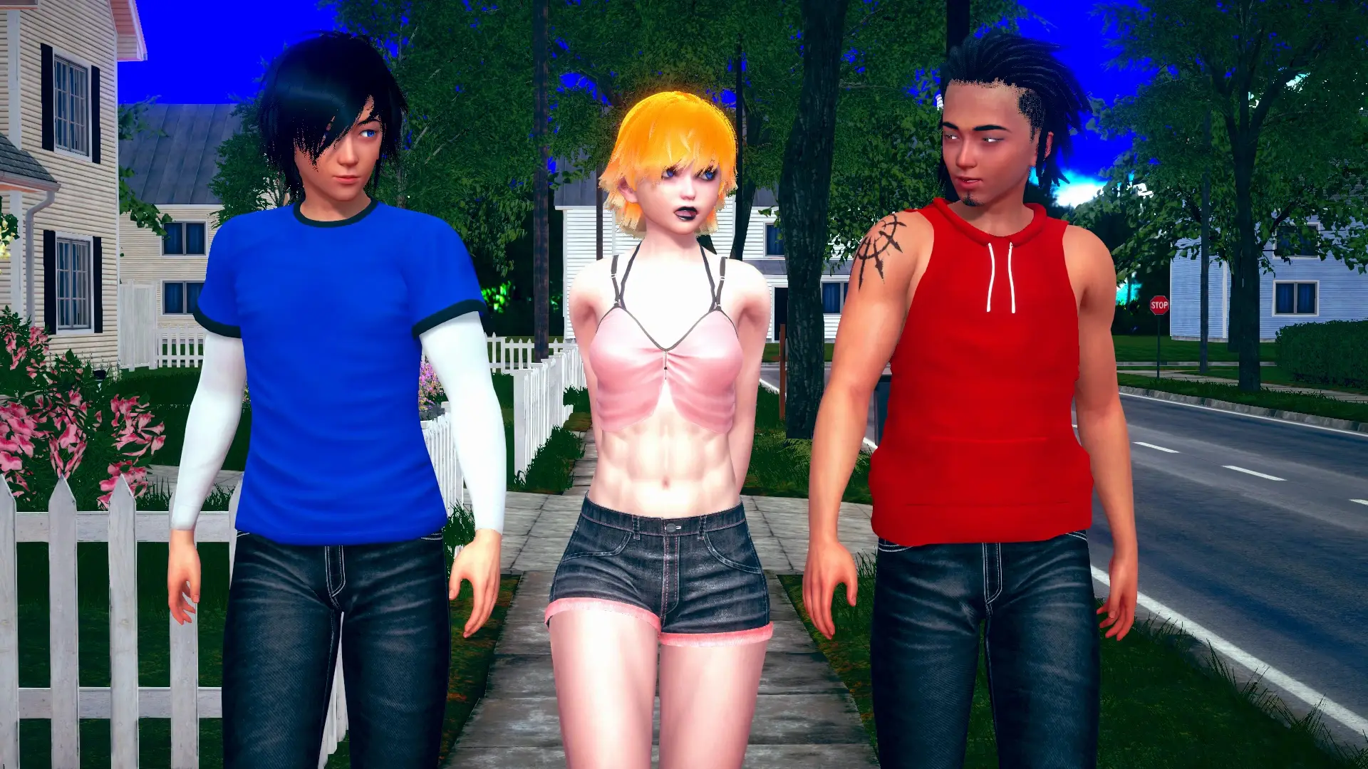 Masters of the Island gameplay screenshot 1 (Ren'Py adult game) by NSFW Gamer – free download