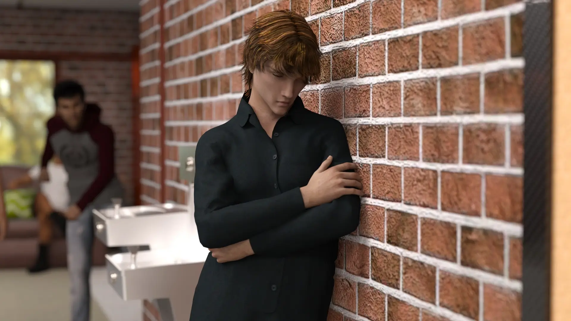 Straight!? gameplay screenshot 6 (Ren'Py adult game) by Aaryn – free download