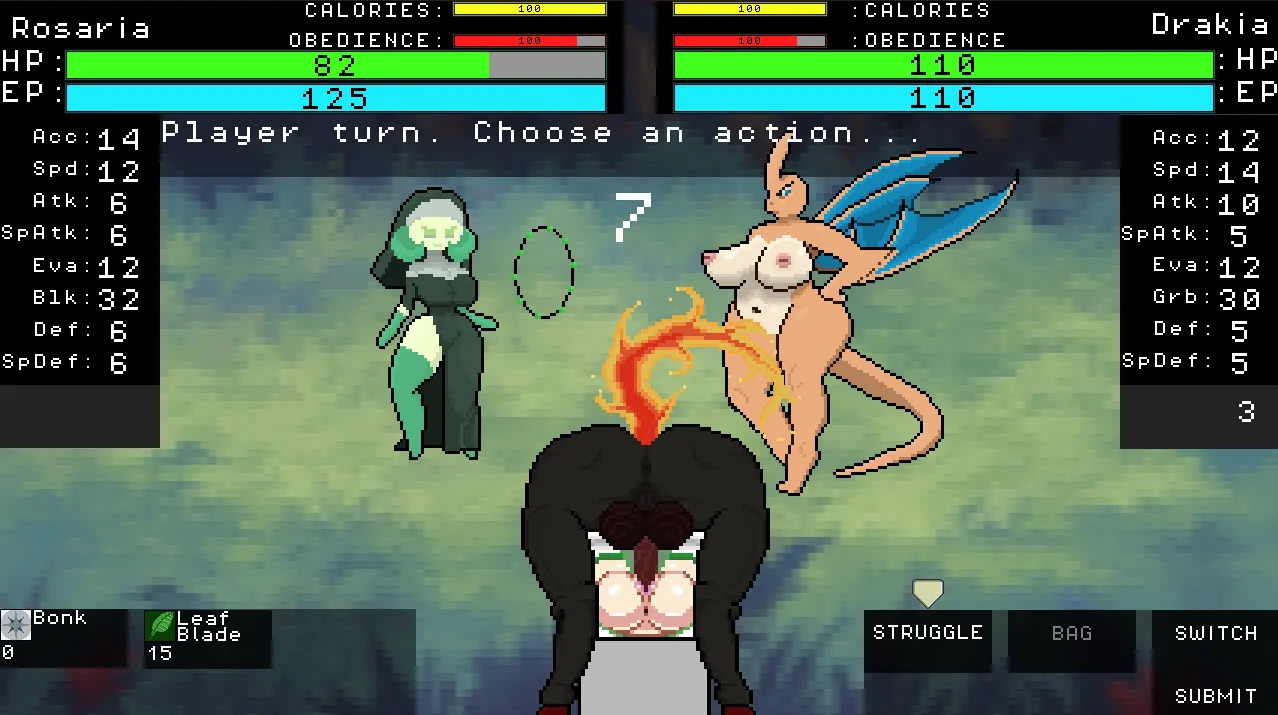 Eggomon gameplay screenshot 1 (Others adult game) by Invader Incubus – free download