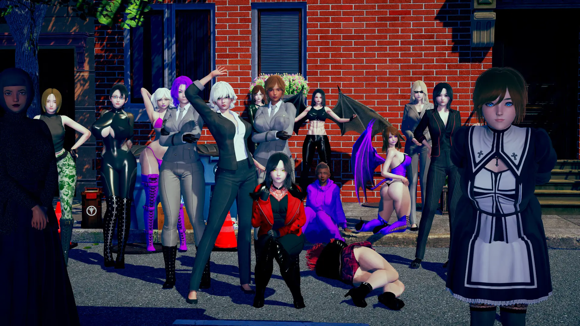 Dickgirl Dorm Revamp cover 1.5 – Ren'Py adult game by Icarus Media free download