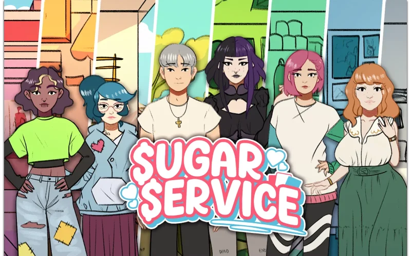 Sugar Service cover 0.28a – Ren'Py adult game by GeeSeki free download