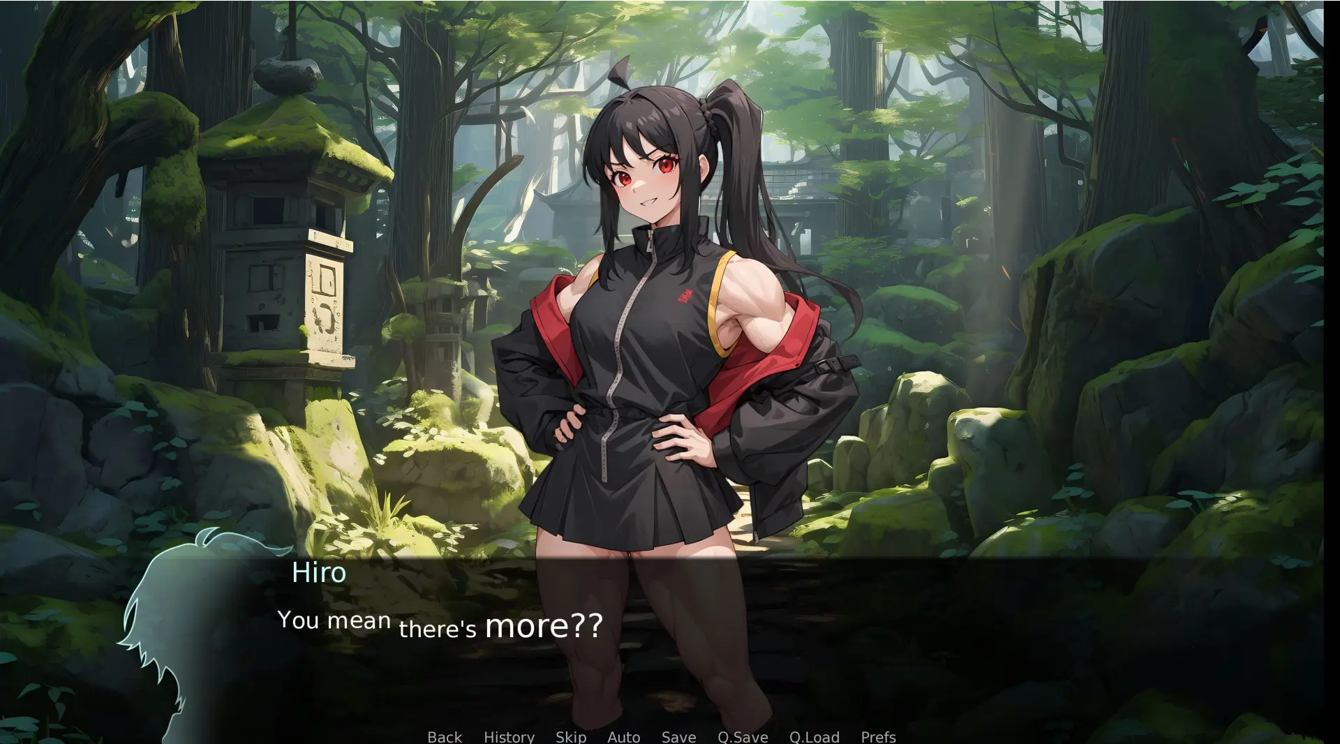 StrongGirls FMG Visual Novel gameplay screenshot 3 (Ren'Py adult game) by StrongGirls – free download