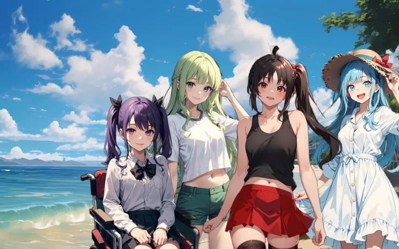 StrongGirls FMG Visual Novel cover 7.0 – Ren'Py adult game by StrongGirls free download