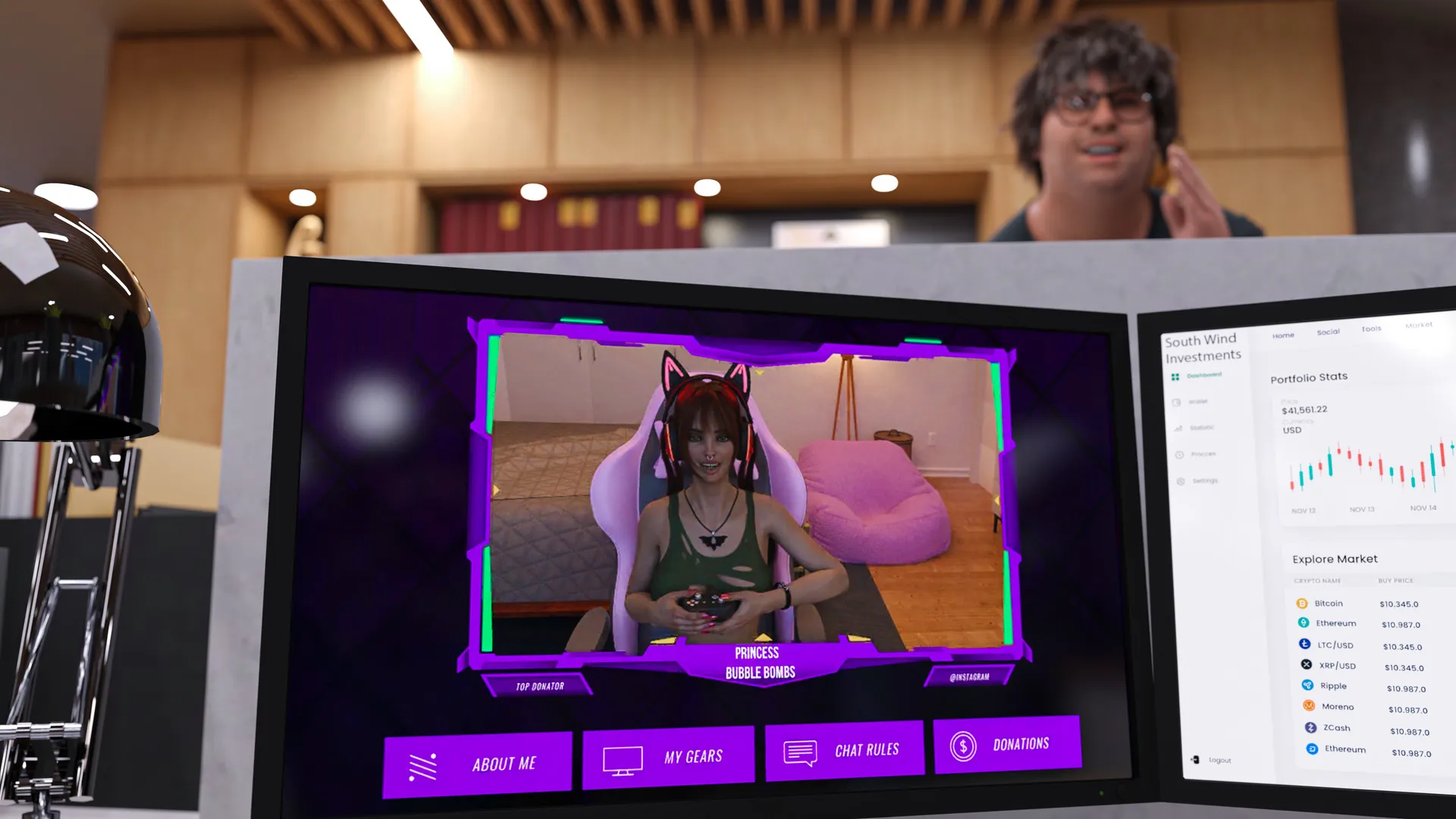 Streaming for Love gameplay screenshot 9 (Others adult game) by Love-Joint – free download