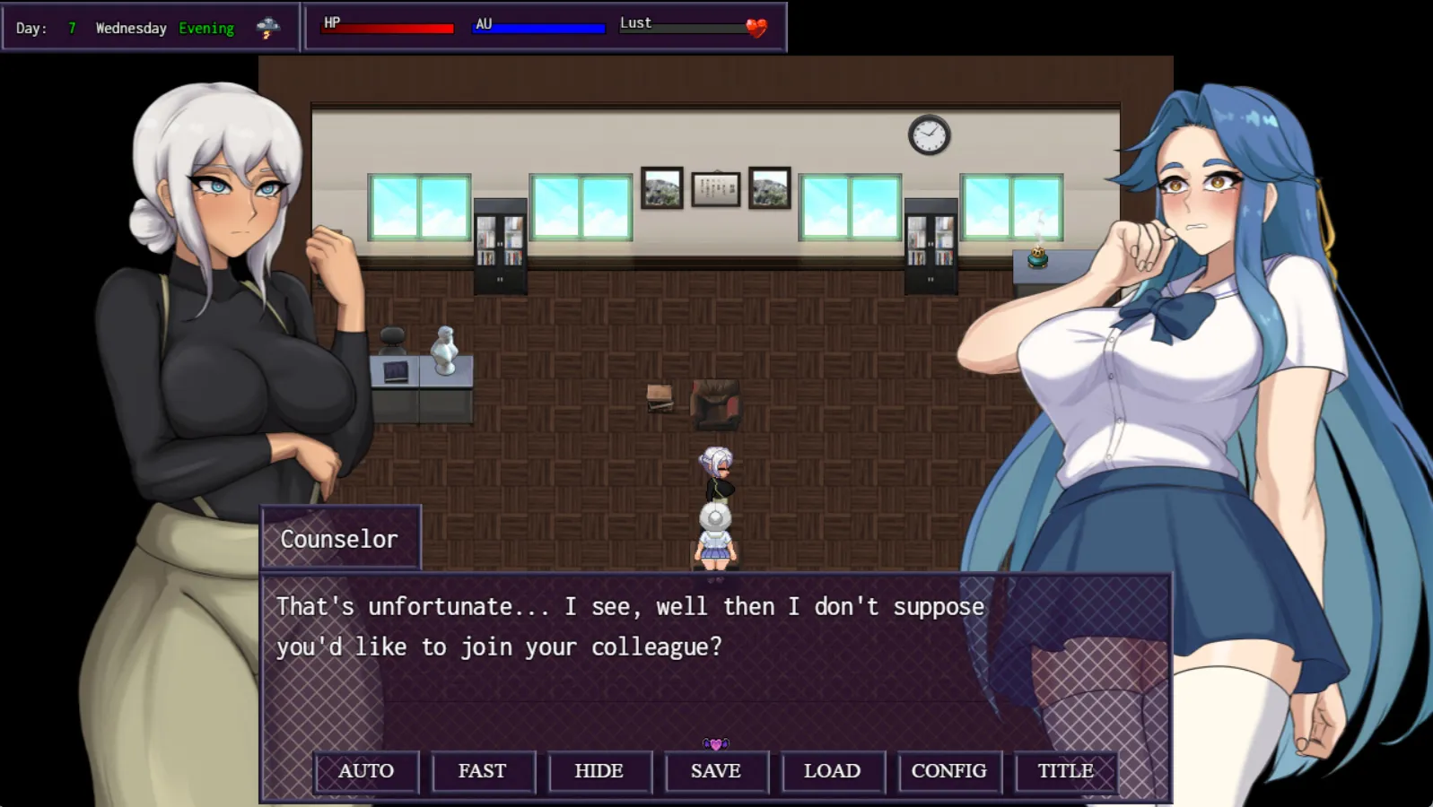City of Secrets gameplay screenshot 5 (RPGM adult game) by TheDarkLight – free download