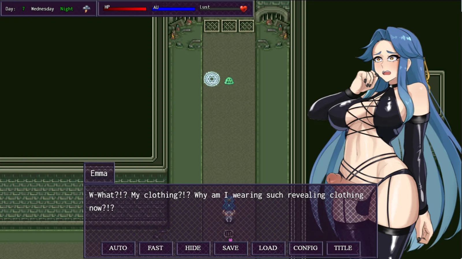 City of Secrets gameplay screenshot 14 (RPGM adult game) by TheDarkLight – free download
