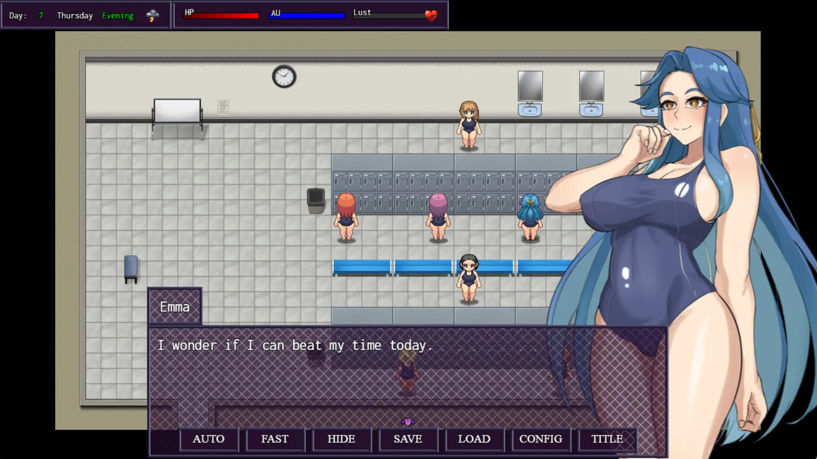 City of Secrets gameplay screenshot 4 (RPGM adult game) by TheDarkLight – free download