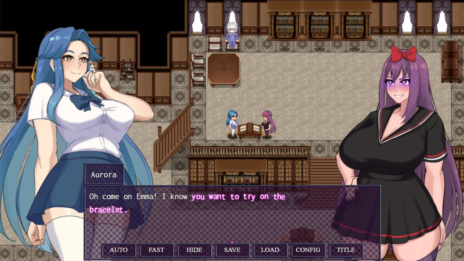 City of Secrets gameplay screenshot 6 (RPGM adult game) by TheDarkLight – free download