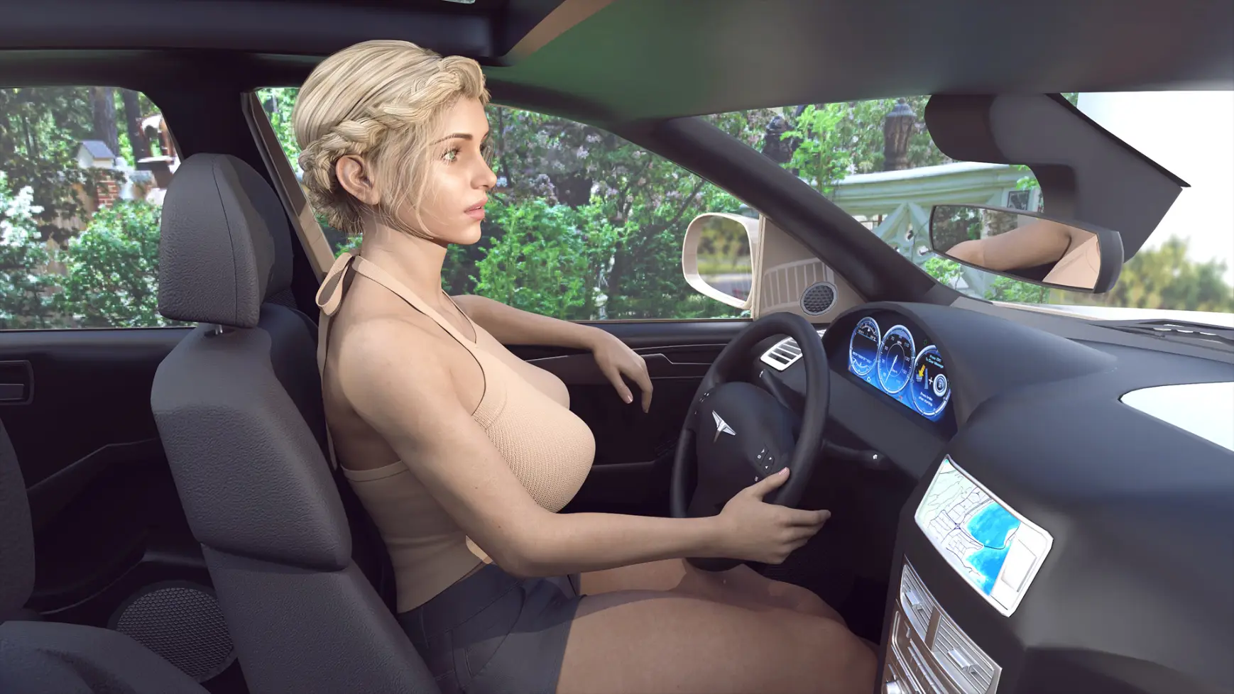Mystery of MILFs gameplay screenshot 9 (Ren'Py adult game) by Red Lighthouse – free download