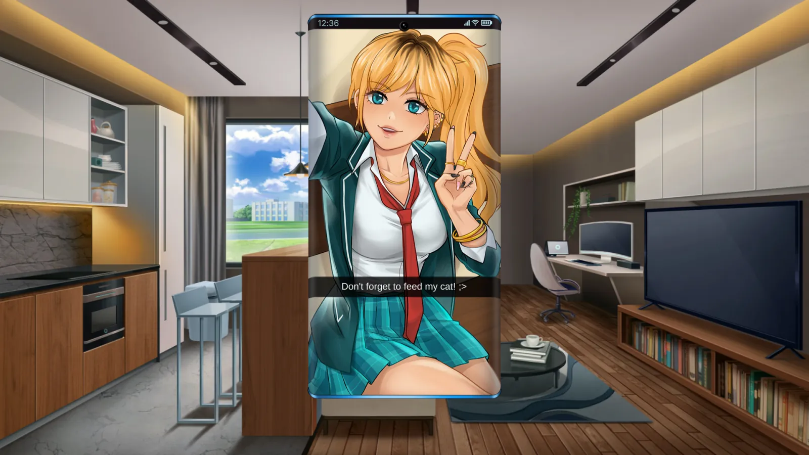 Bloodcrave gameplay screenshot 7 (Ren'Py adult game) by Blue Fiend Studios Kickstarter – free download