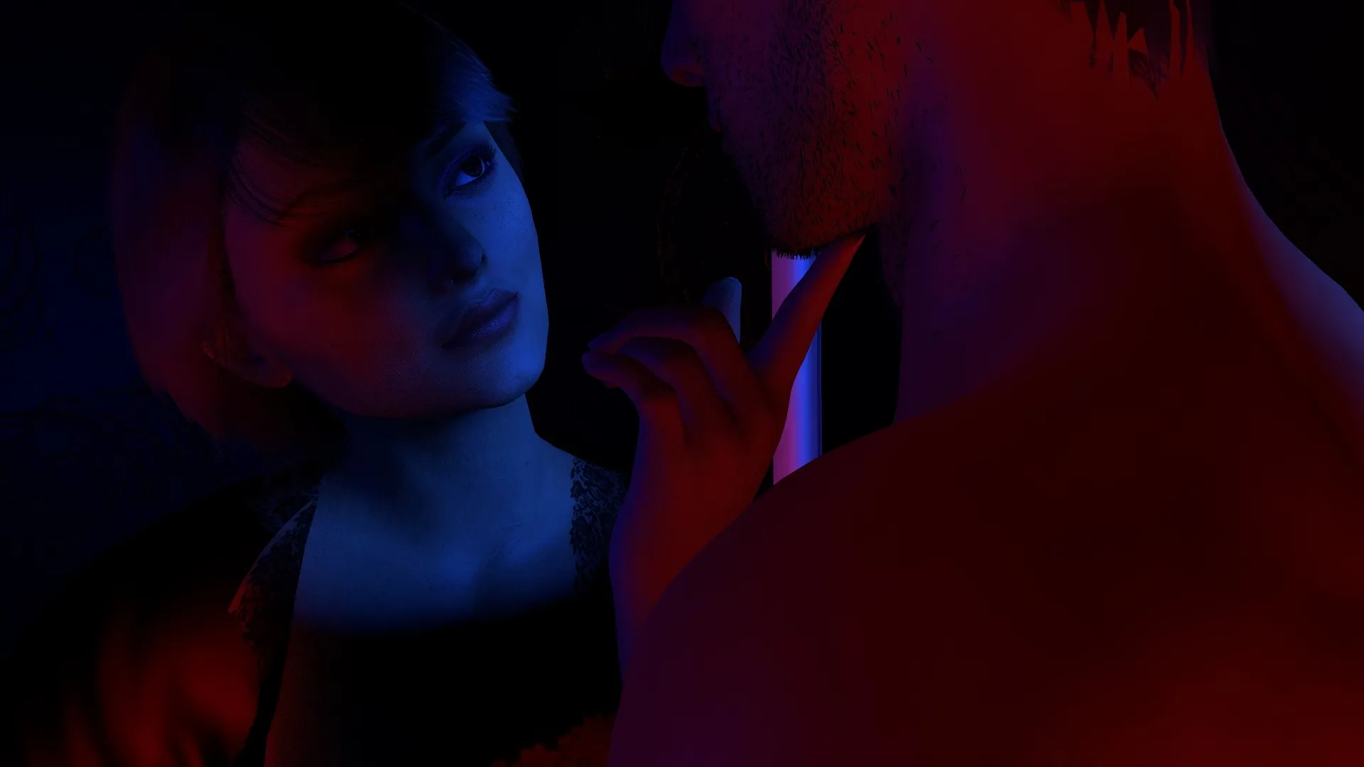 In Her Service gameplay screenshot 3 (Ren'Py adult game) by Blue Factory Games – free download
