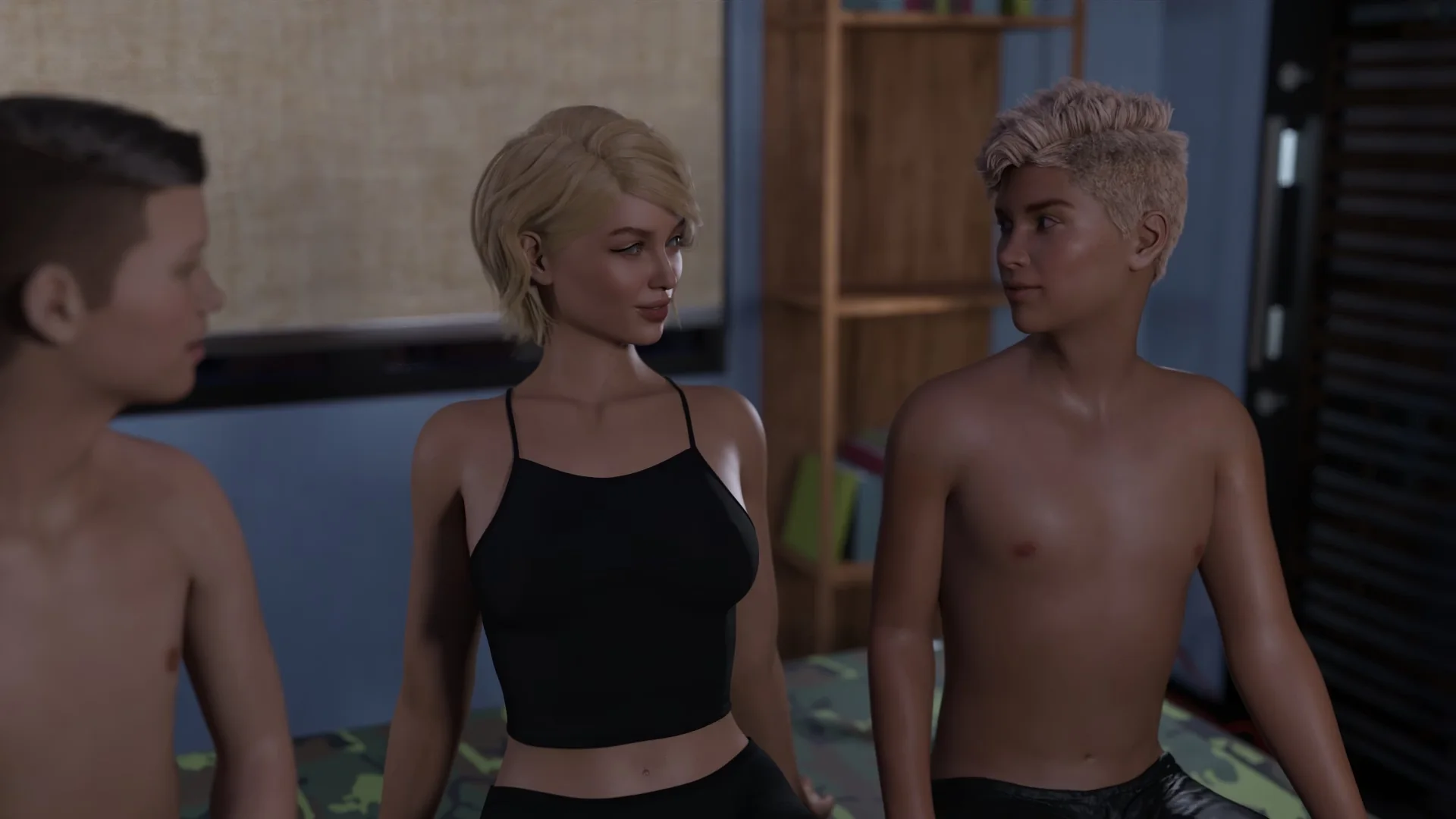 Her Desire gameplay screenshot 2 (Ren'Py adult game) by Wack Daddy – free download
