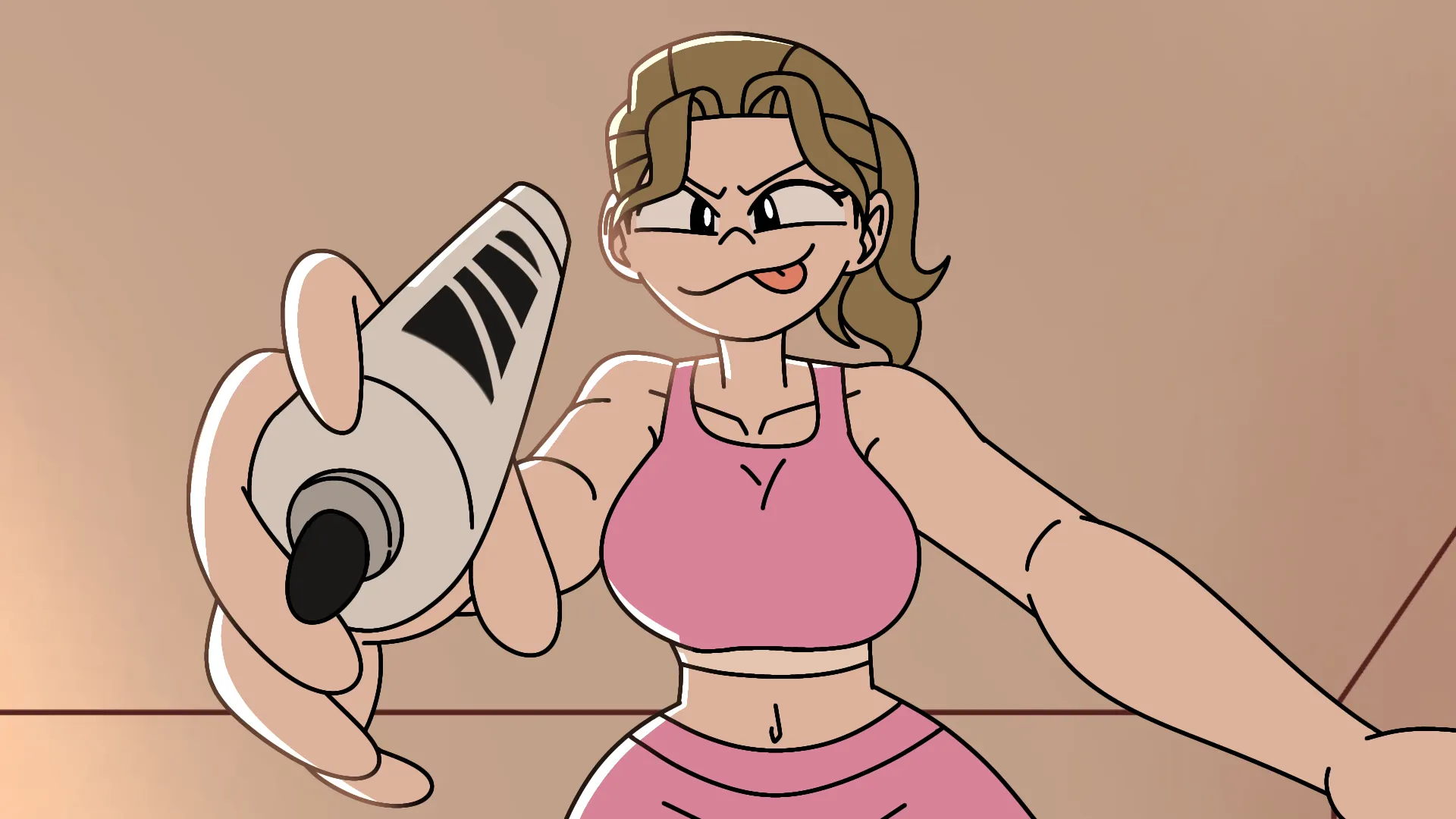LockDown Dom gameplay screenshot 3 (Ren'Py adult game) by Down Bad Smut Games – free download