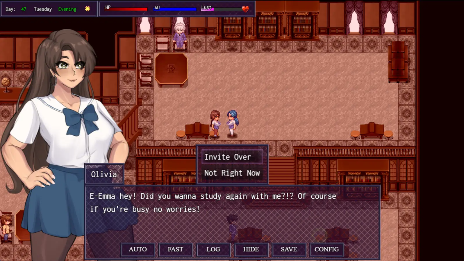 City of Secrets gameplay screenshot 11 (RPGM adult game) by TheDarkLight – free download