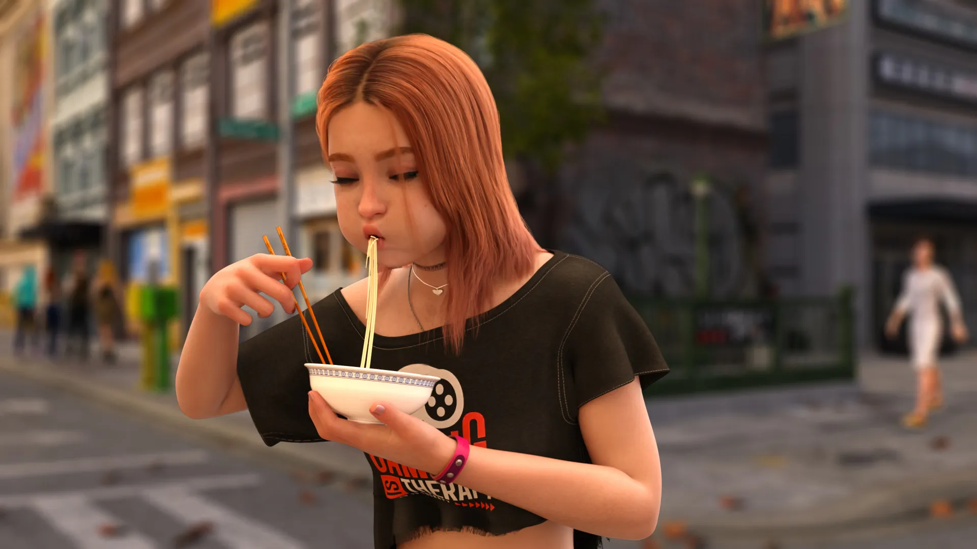 Summer in the City gameplay screenshot 2 (Ren'Py adult game) by FlipDaShit – free download