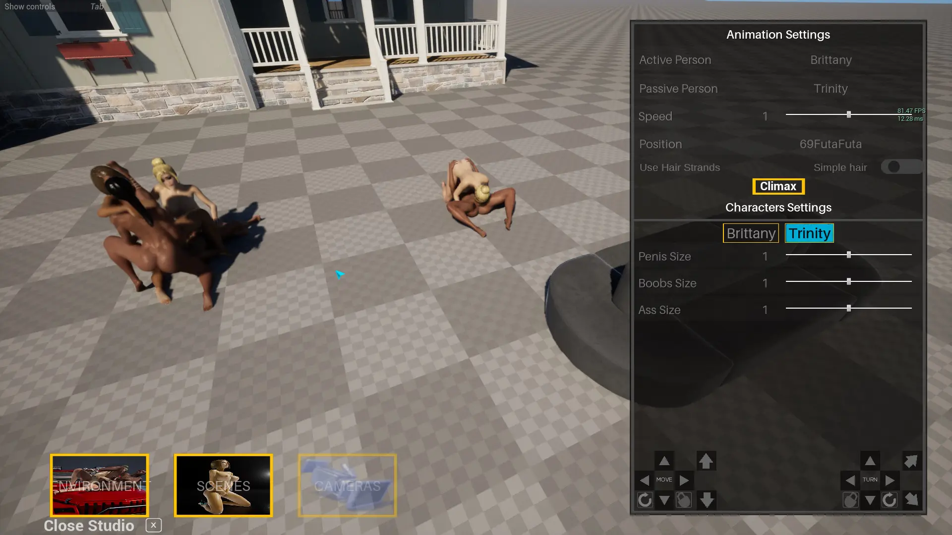 Treasure Island gameplay screenshot 1 (Unreal Engine adult game) by Puppetmaster3dx – free download