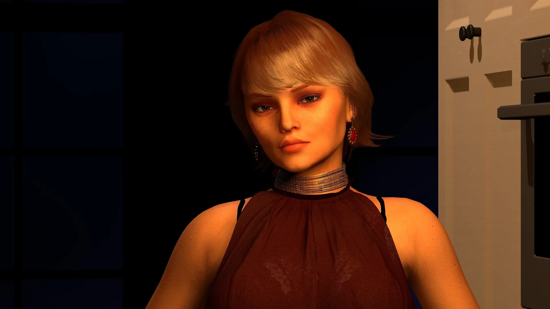In Her Service gameplay screenshot 16 (Ren'Py adult game) by Blue Factory Games – free download