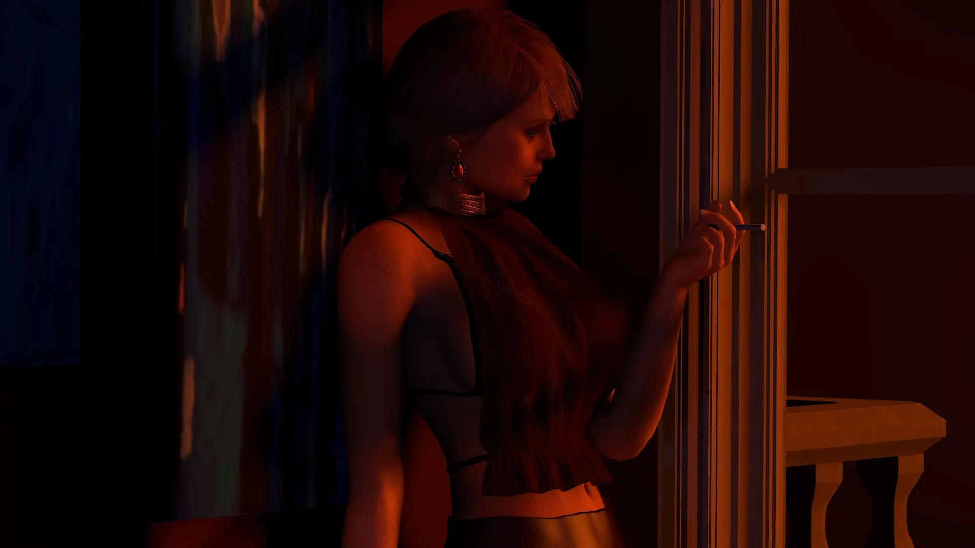 In Her Service gameplay screenshot 13 (Ren'Py adult game) by Blue Factory Games – free download