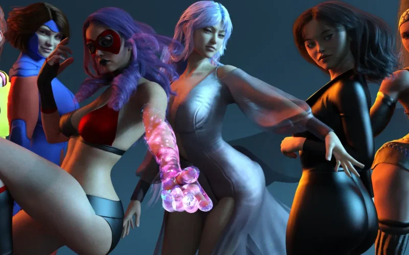 JL: Next Generation cover 0.17 Public – Ren'Py adult game by Big T free download