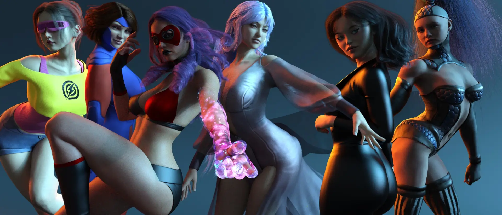 JL: Next Generation cover 0.17 Public – Ren'Py adult game by Big T free download