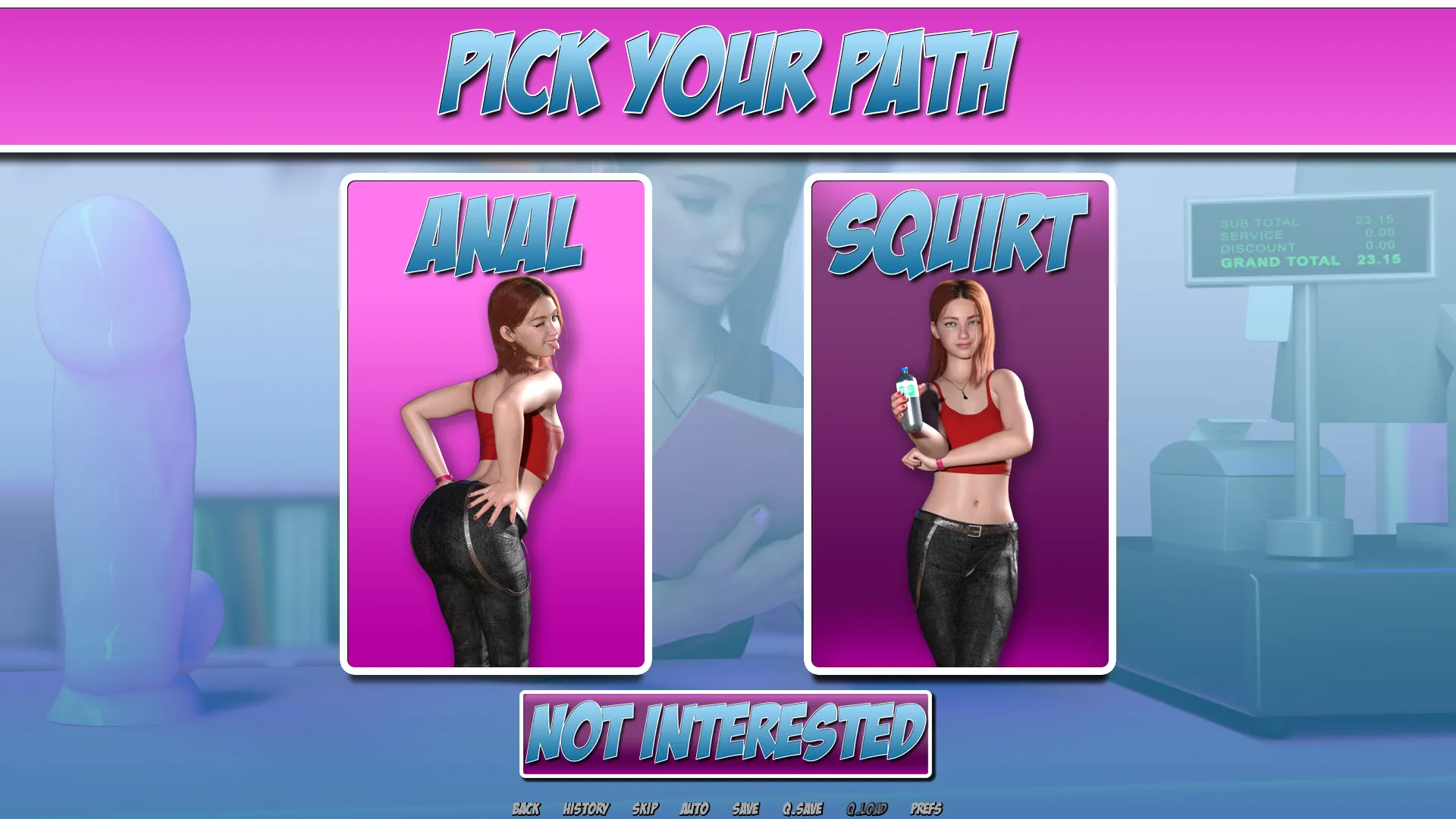 Summer in the City gameplay screenshot 15 (Ren'Py adult game) by FlipDaShit – free download