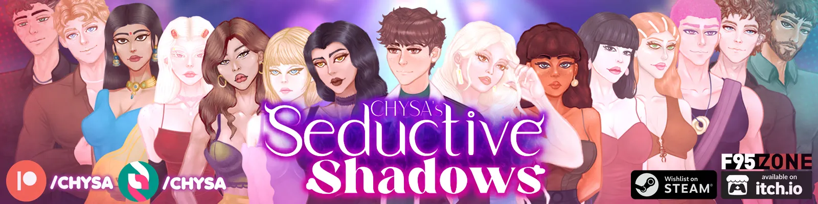 Seductive Shadows cover 0.7 - Part 2 – Ren'Py adult game by CHYSA free download