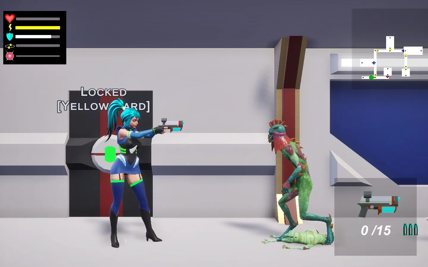 Alien Lust gameplay screenshot 1 (Unity adult game) by XGroundhog – free download