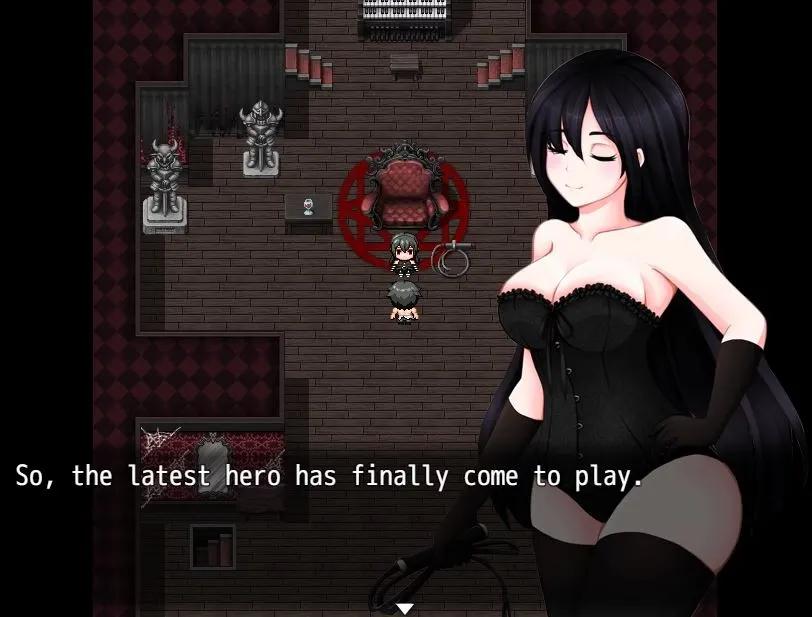 Domina gameplay screenshot 5 (RPGM adult game) by Dekarous – free download