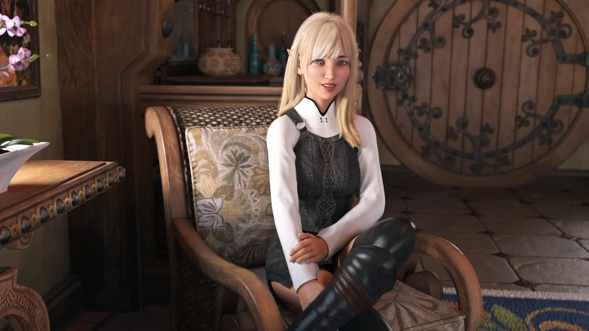 Rebel Duet gameplay screenshot 9 (Ren'Py adult game) by ionDivvy – free download