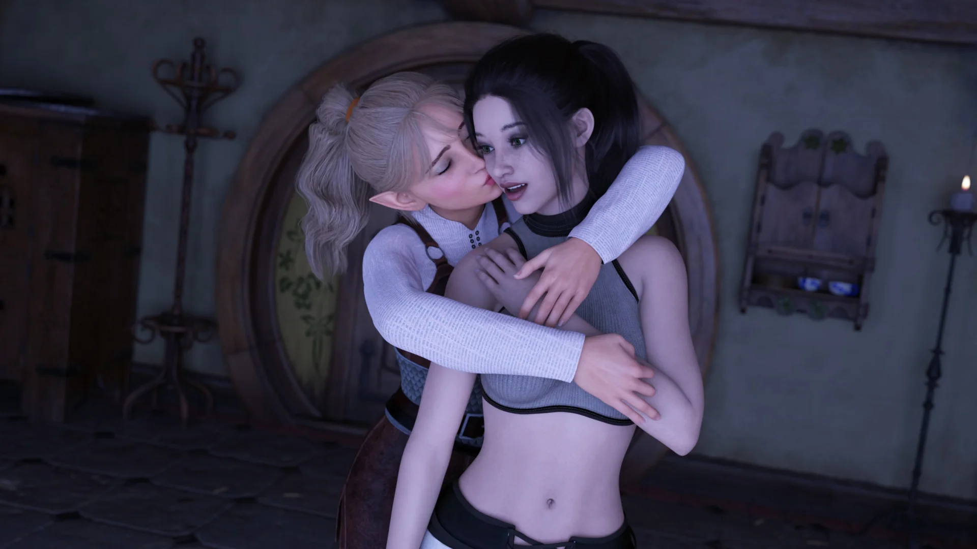 Rebel Duet gameplay screenshot 8 (Ren'Py adult game) by ionDivvy – free download