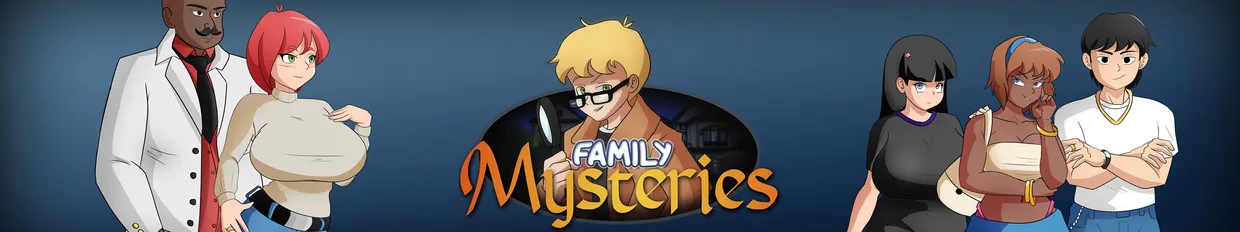 Family Mysteries cover 0.9 Early Access – Ren'Py adult game by Mr. Rabbit Team free download