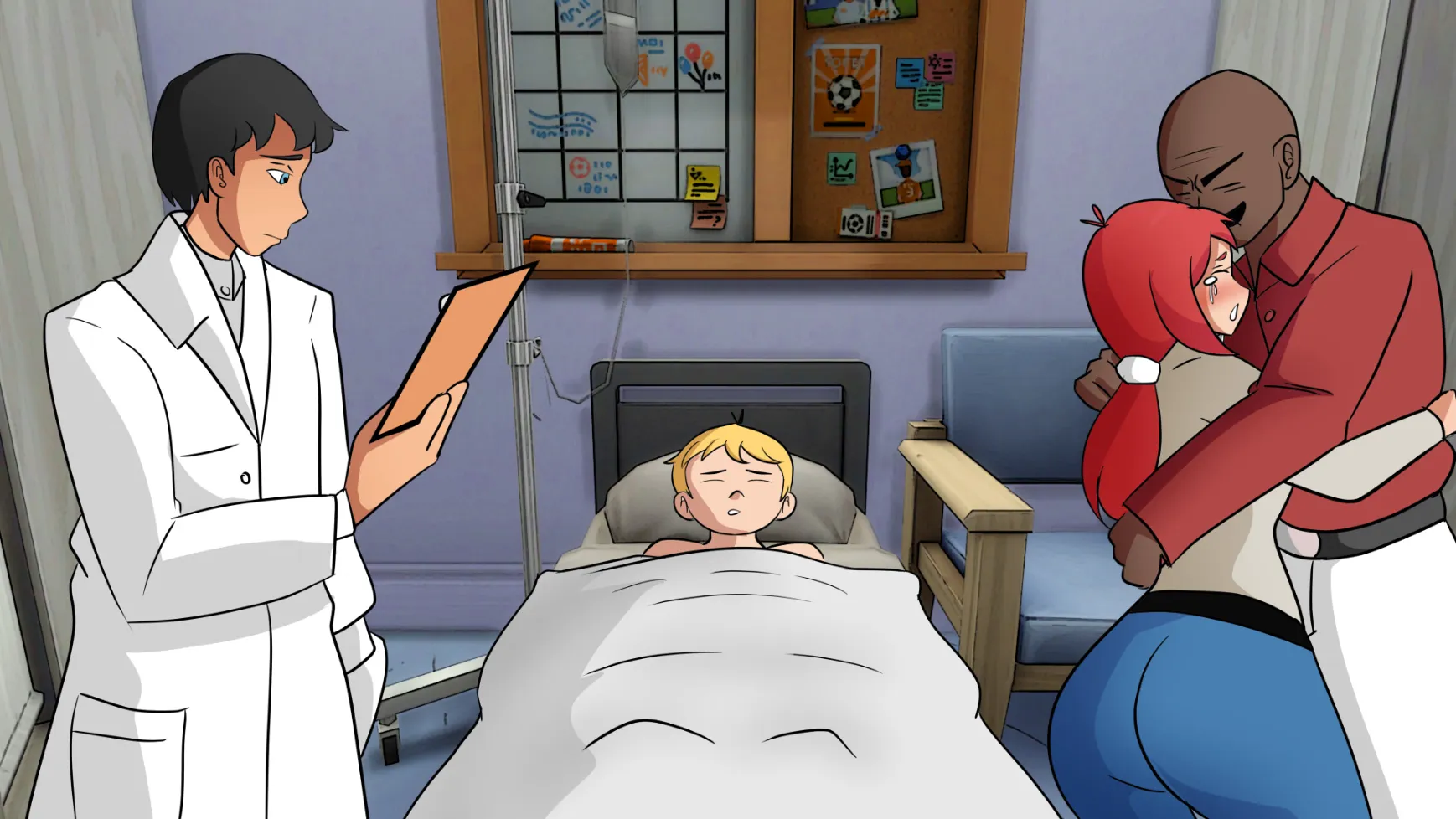 Family Mysteries gameplay screenshot 2 (Ren'Py adult game) by Mr. Rabbit Team – free download