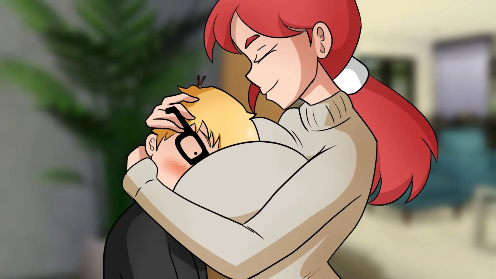 Family Mysteries gameplay screenshot 1 (Ren'Py adult game) by Mr. Rabbit Team – free download