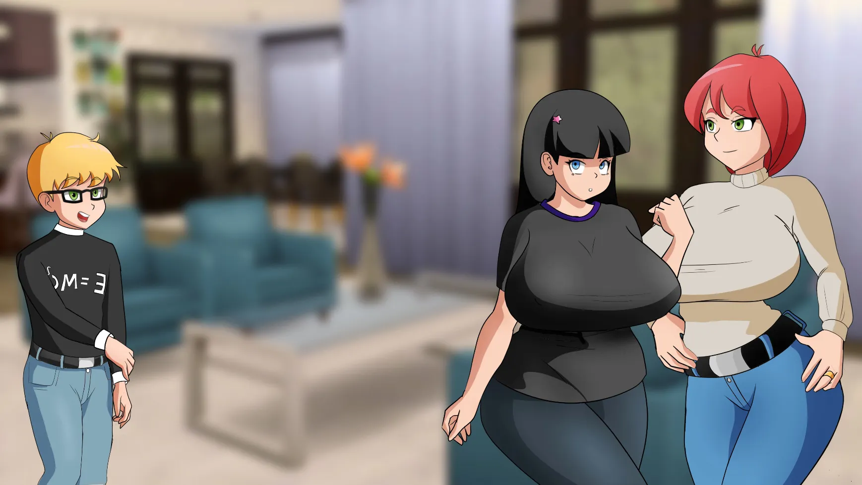 Family Mysteries gameplay screenshot 3 (Ren'Py adult game) by Mr. Rabbit Team – free download