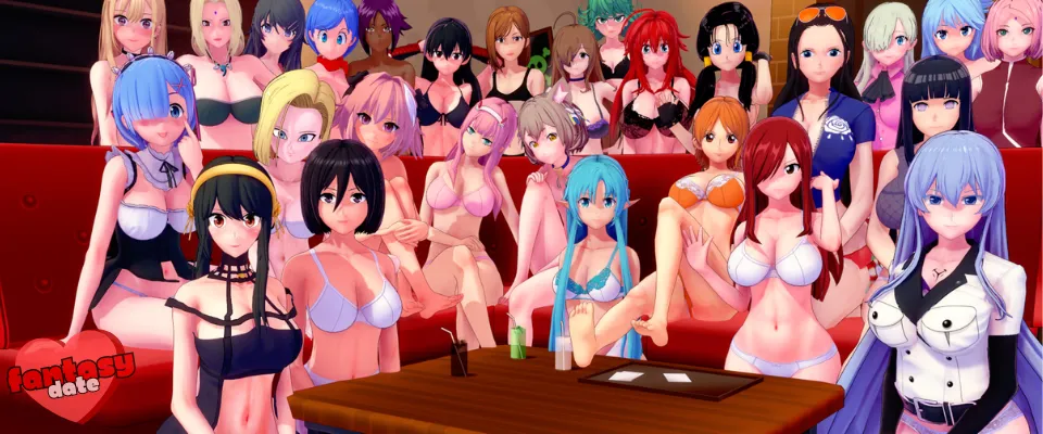 Fantasy Date cover 0.56 – Ren'Py adult game by FoxDv free download
