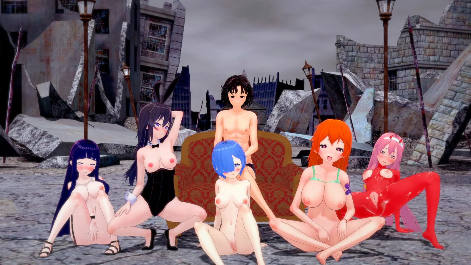 Waifu Slut School cover 0.5.7 – Ren'Py adult game by mikiraus free download