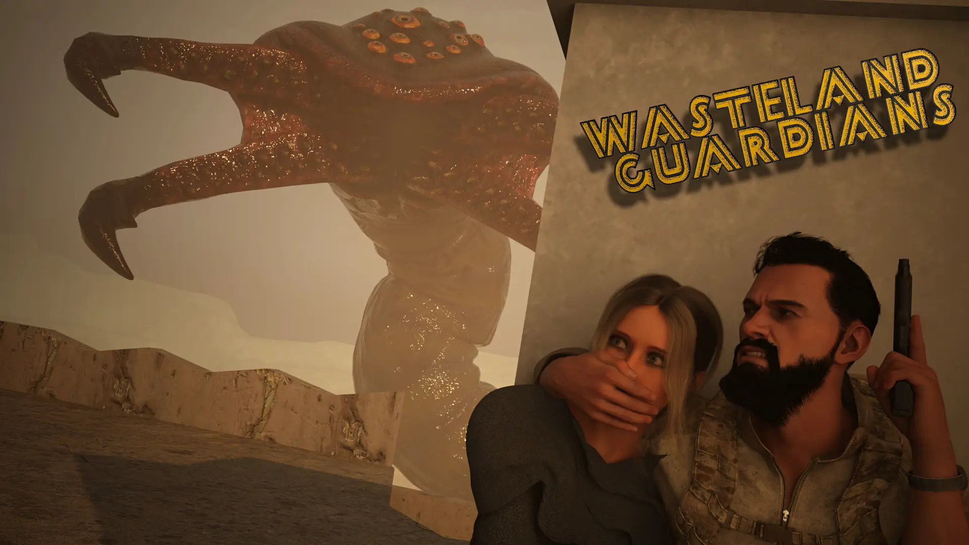 Wasteland Guardians cover 0.9 – Ren'Py adult game by SenseiDaimon free download